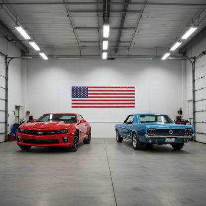 USA Flag Vinyl Banner for Indoor & Outdoor Displays